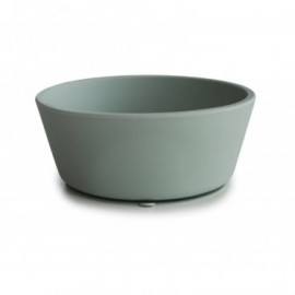 Bol silicone ventouse sage green