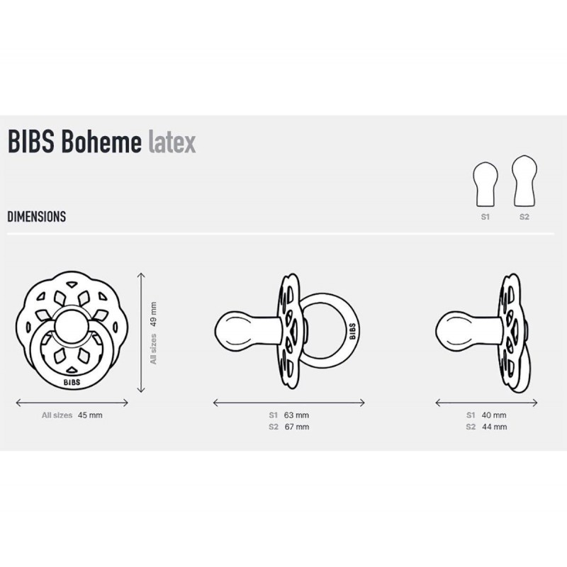 BIBS - Tetine Bibs Nordic Mint - S1