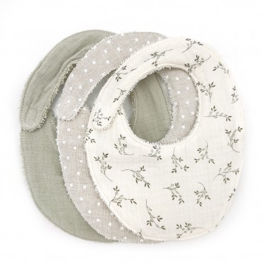 Babyshower cambiador portatil Knot olive bloom