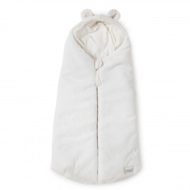 SACO CAPZO ZIPPIE MINKY IVORY